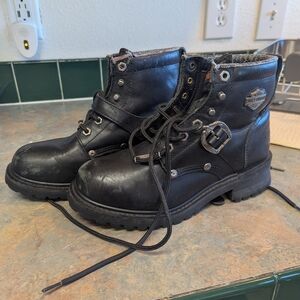 Women's Harley-Davidson boots size 8